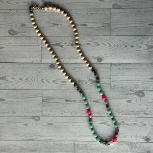 Preowned Colorful Beaded Necklace